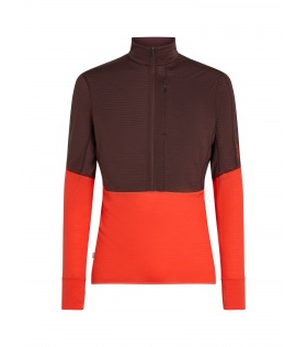 Блуза Icebreaker Men's 200 Realfleece Descender LS Half Zip Top