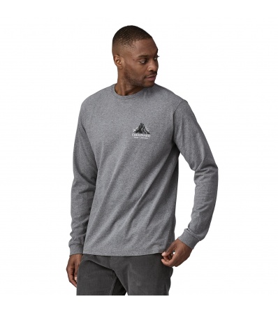 Блуза Patagonia LS Chouinard Crest Responsibili-Tee M's