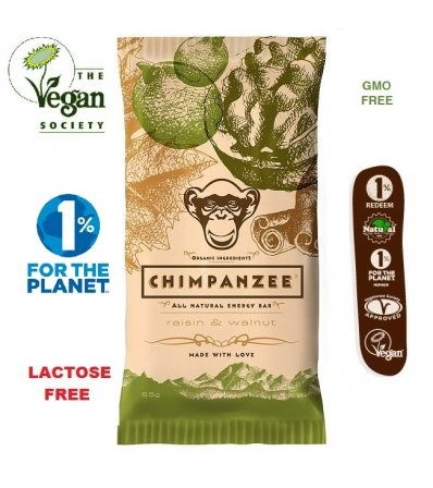 Chimpanzee Energie Riegel Traube & Walnuß 55g
