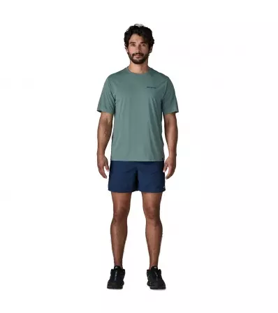 Тениска Patagonia Capilene Cool Daily Shirt - Boardshort Logo M's